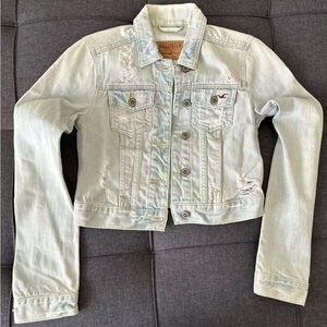 Hollister Light Wash Denim Jacket